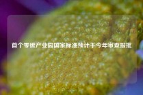 首个零碳产业园国家标准预计于今年审查报批